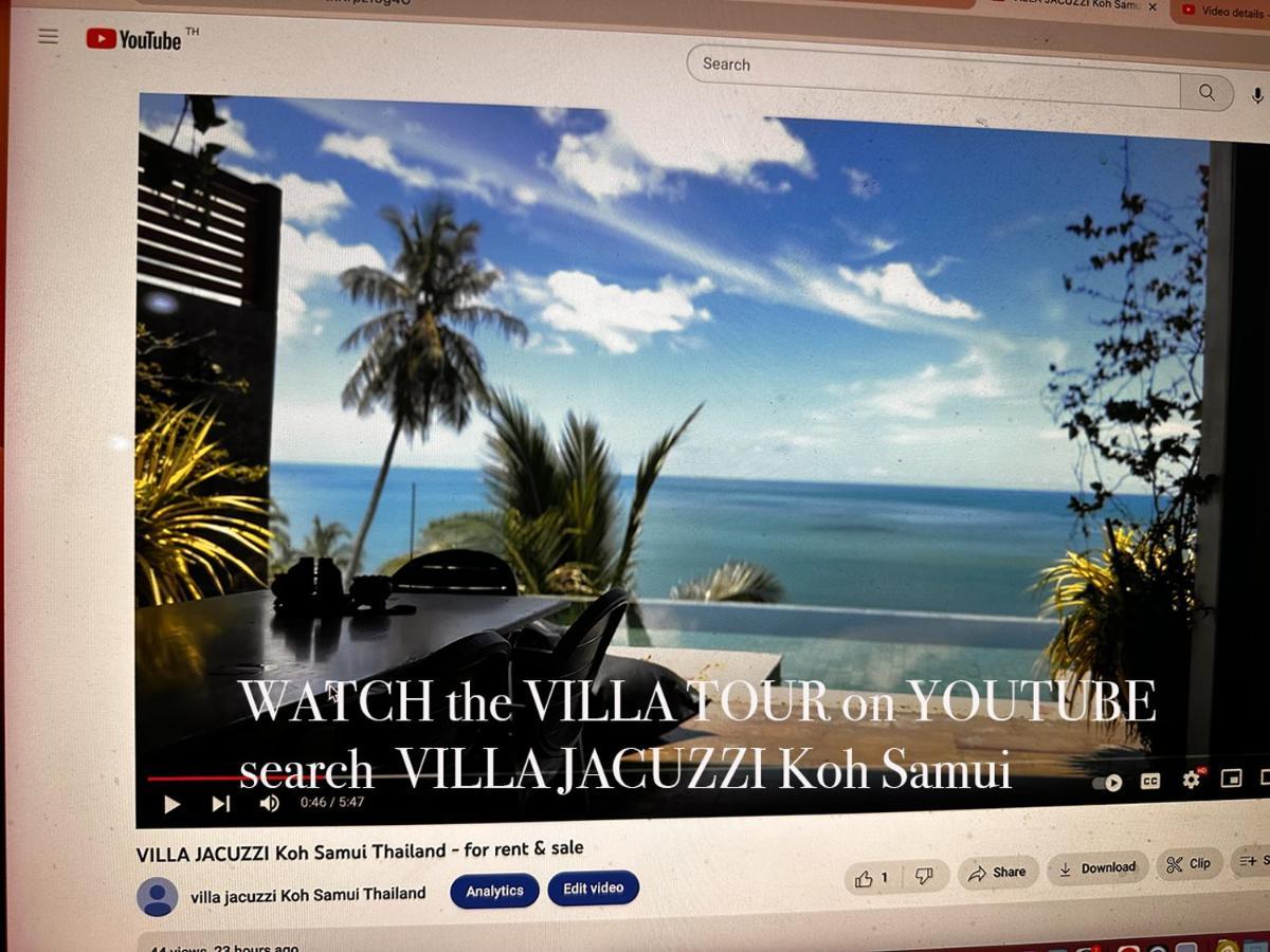 Villa Jacuzzi Seaview Villa Chaweng Beach Buitenkant foto